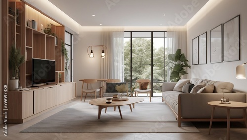 Clean and sleek renderings of contemporary home displays