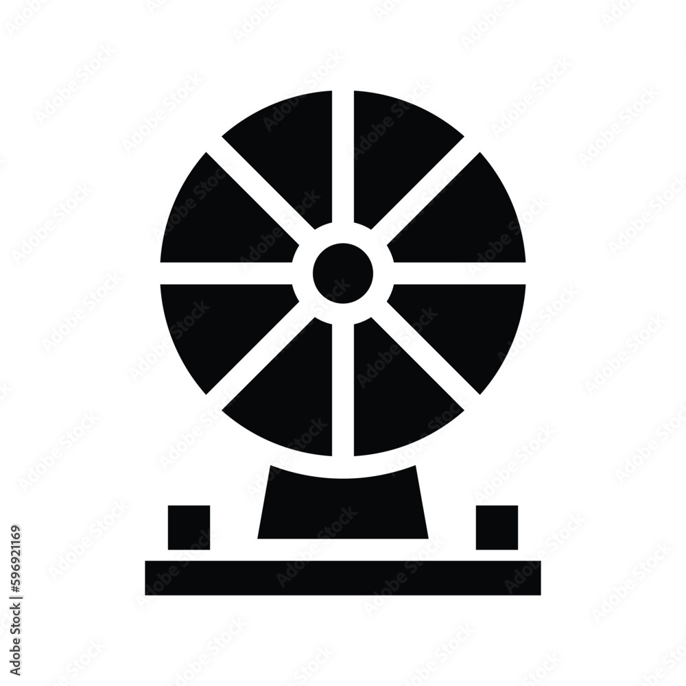 ventilator glyph icon illustration vector graphic ventilator glyph icon illustration vector graphic