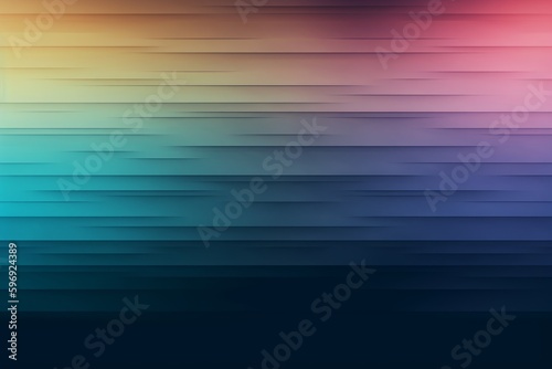 Smooth Sailing: Beautiful Stock Photo with Gradient Colors Inspired by Beach Holidays, with a Soft and Dreamy Blur. Generative AI