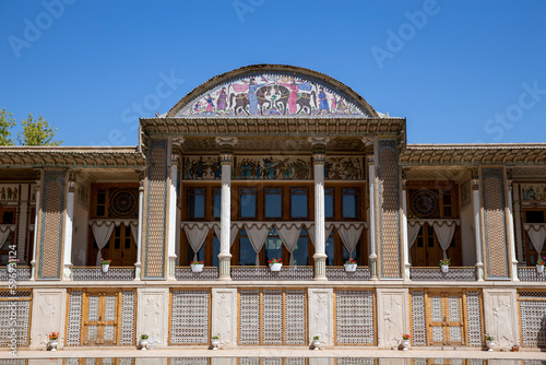 The Building in Afifabad Garden  Shiraz  Iran