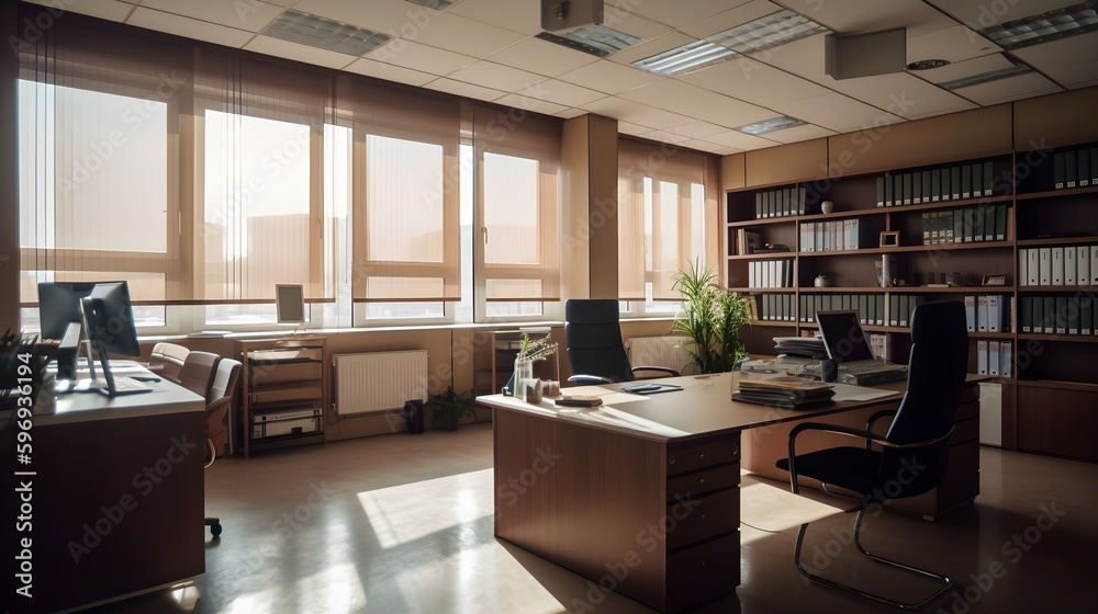 modern office room modern office room