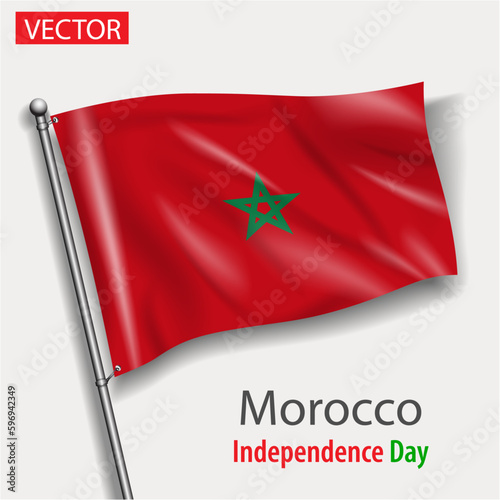 Morocco country flag independence day