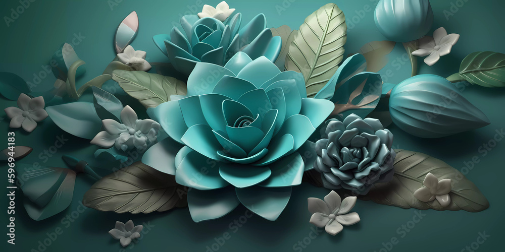 Flowers background Flowers background