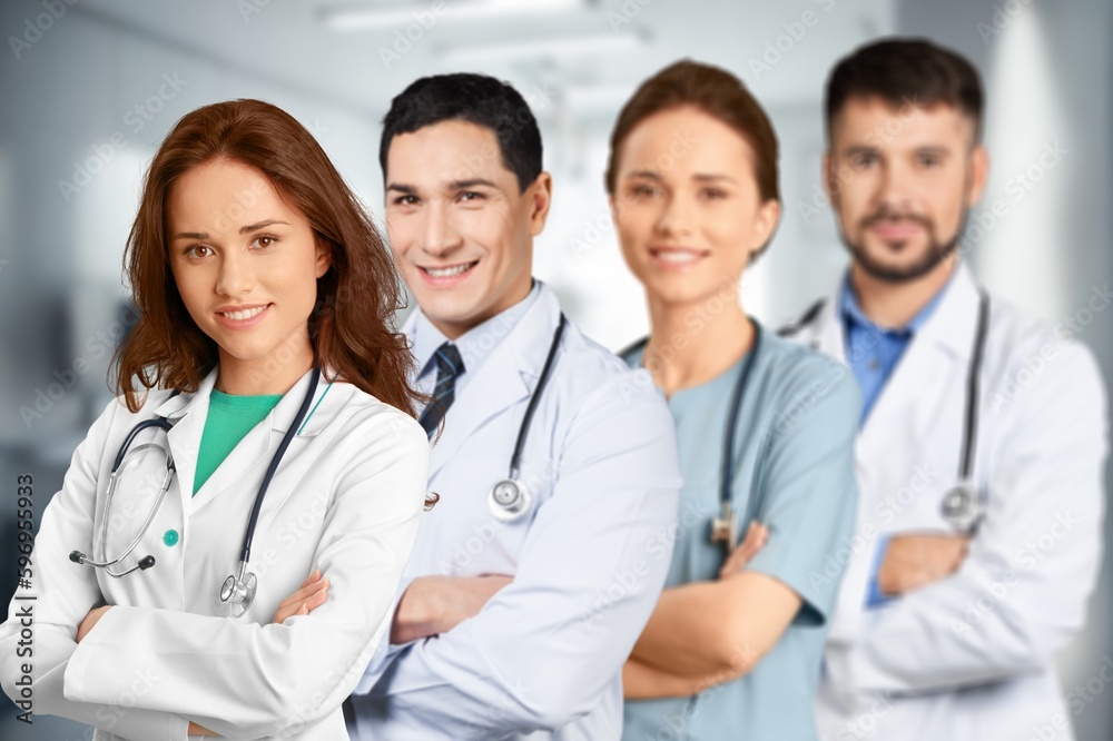 Medical students team, healthcare concept Medical students team, healthcare concept