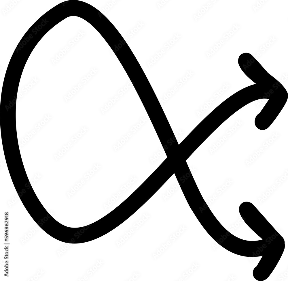 Hand drawn arrow Hand drawn arrow