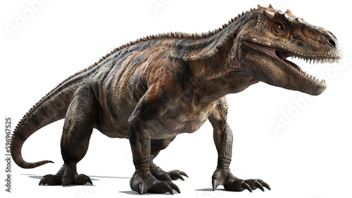 アクロカントサウルスのイメージ - image of Acrocanthosaurus - No1 Generative AI © Orange Eyes