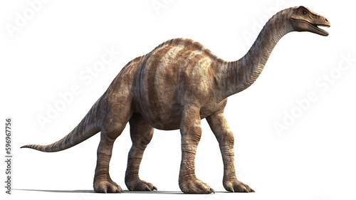 アルゼンチノサウルスのイメージ - image of Argentinosaurus - No1 Generative AI © Orange Eyes