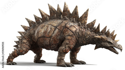 ステゴサウルスのイメージ - image of Stegosaurus - No1 Generative AI © Orange Eyes