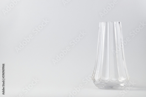 Glass vases for flower arrangements