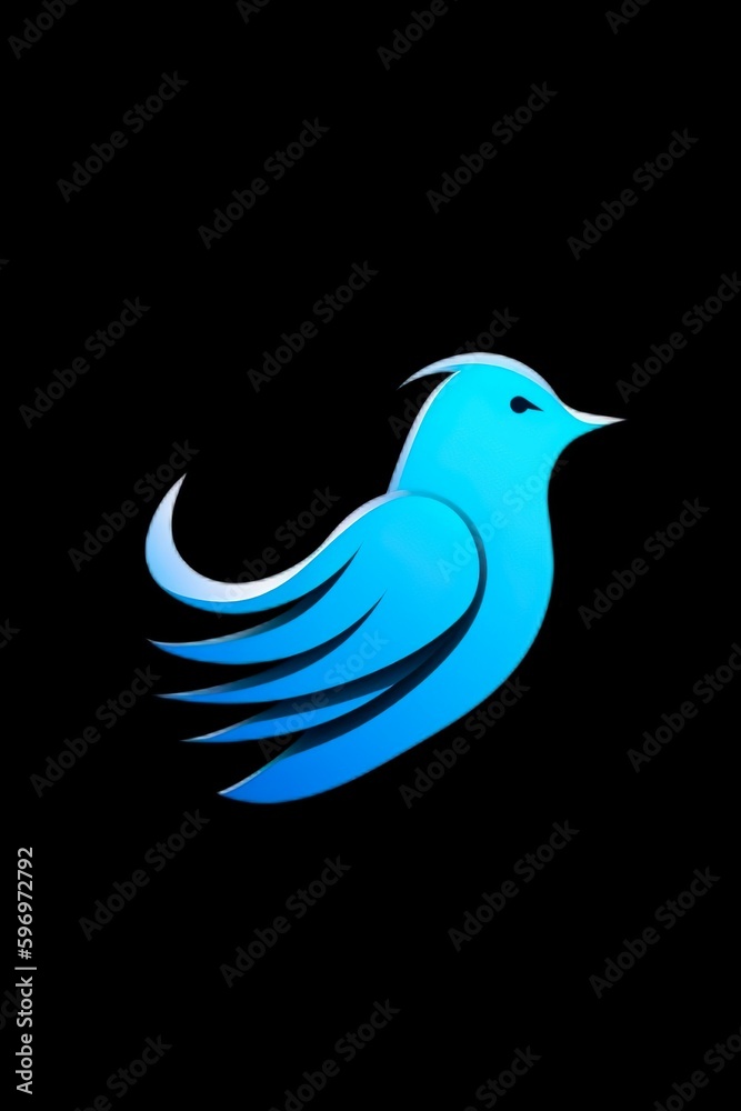 Fototapeta premium A blue bird