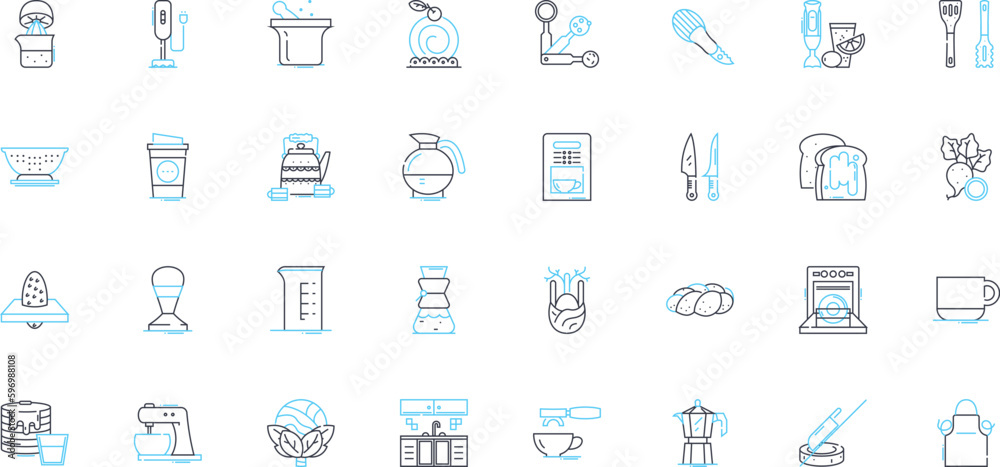 Java joint linear icons set. Beans, Espresso, Latte, Mocha, Cappuccino, Macchiato, Americano line vector and concept signs. Brew,Flavorful,Roasted outline illustrations Generative AI Java joint linear icons set. Beans, Espresso, Latte, Mocha, Cappuccino, Macchiato, Americano line vector and concept signs. Brew,Flavorful,Roasted outline illustrations Generative AI