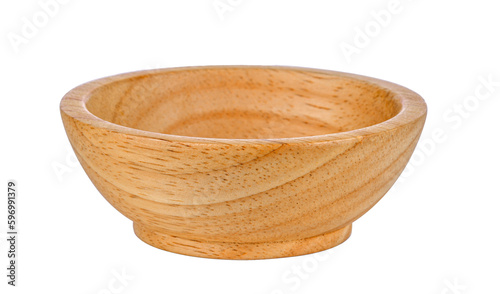 vintage wood bowl on transparent png