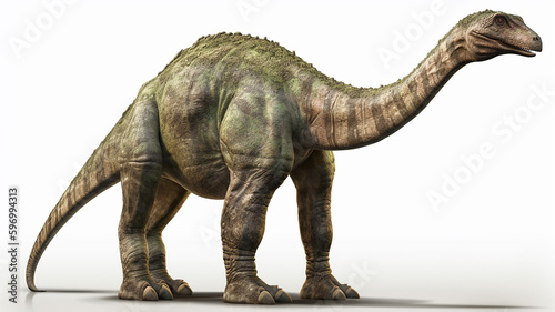 プラキオサウウスのイメージ - image of Brachiosaurus - No1 Generative AI © Orange Eyes