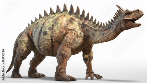 ランベオサウルスのイメージ - image of Lambeosaurus - No1 Generative AI © Orange Eyes