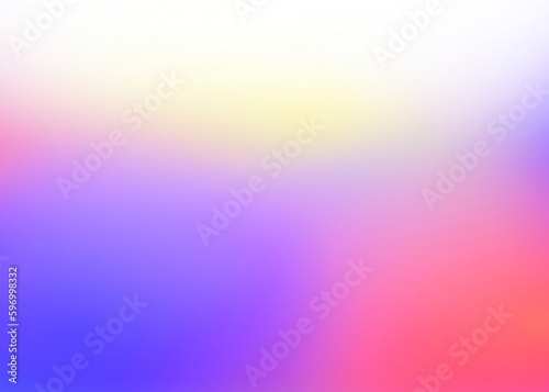 transparent rainbow color gradation effect
