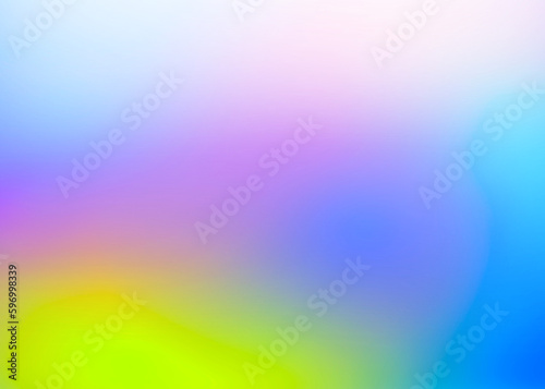 transparent color gradation effect