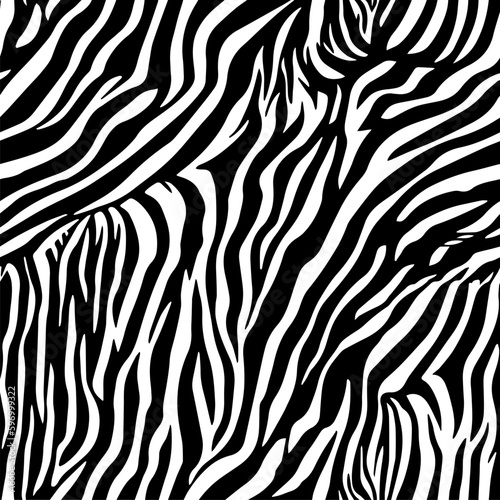 Zebra stripes texture 13, seamless vector SVG with transparency