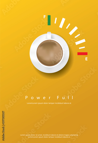 Coffee Poster Advertisement Flayers Vector Illustration