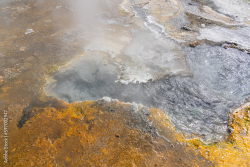 Orakei Korako geothermal landscape