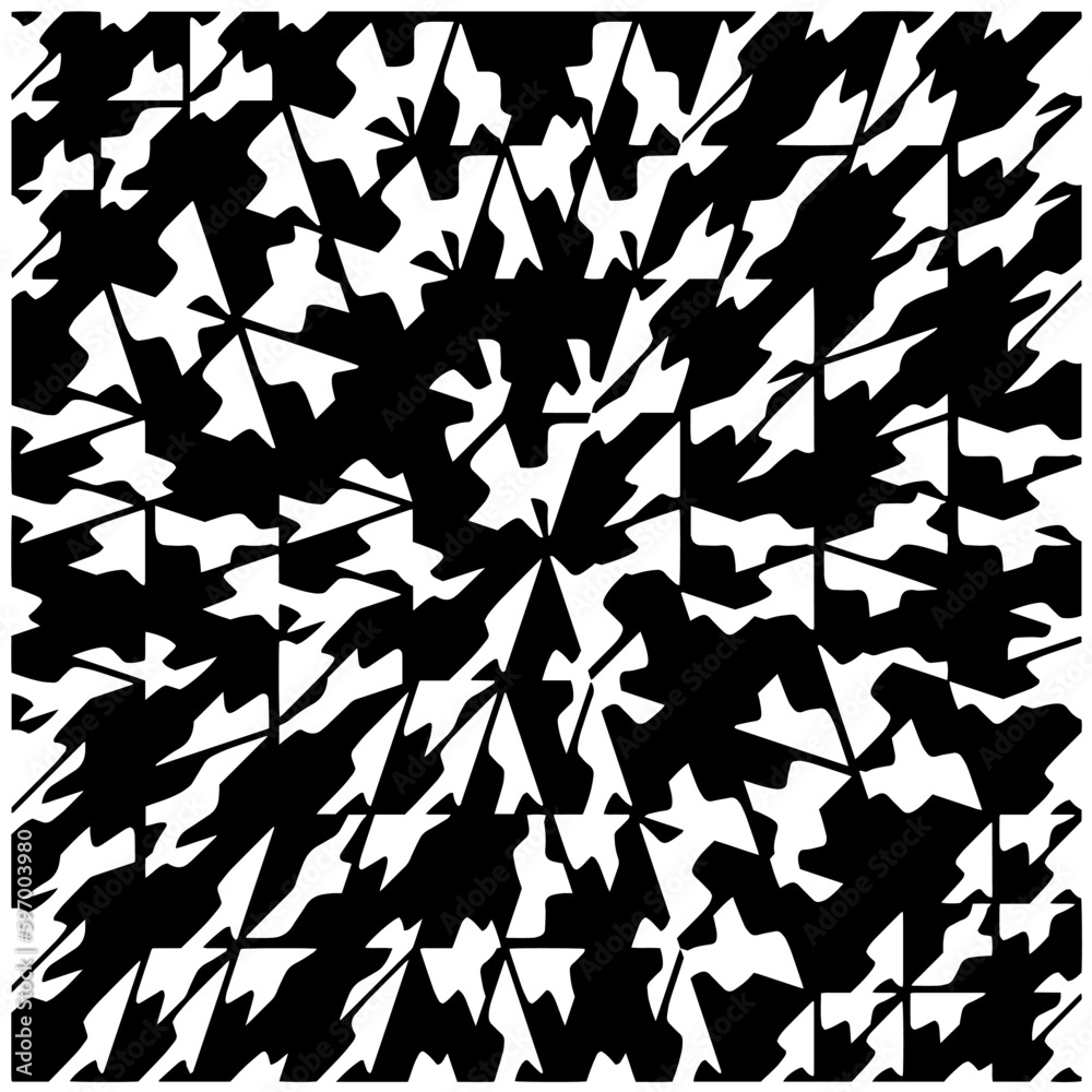 Monochrome pattern. Abstract texture for fabric print, card, table cloth, furniture, banner, cover, invitation, decoration, wrapping.seamless repeating pattern.Black and white color. Monochrome pattern. Abstract texture for fabric print, card, table cloth, furniture, banner, cover, invitation, decoration, wrapping.seamless repeating pattern.Black and white color.