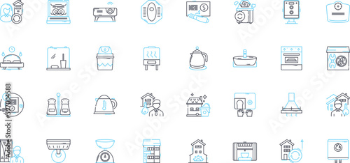 Kindness linear icons set. Empathy, Compassion, Generosity, Benevolence, Sympathy, Caring, Altruism line vector and concept signs. Goodness,Consideration,Hospitality outline Generative AI