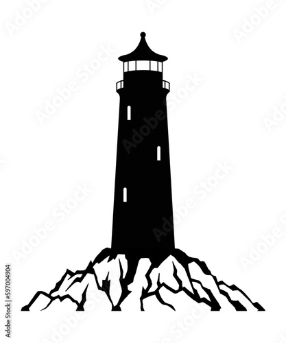 Lighthouse on the rock