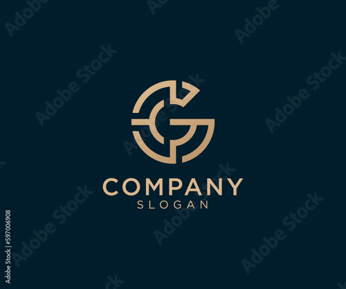 Letter G logo design for various types of businesses and company. Luxury and elegant Letter G