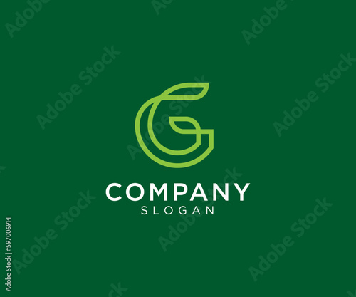 Letter G logo design for various types of businesses and company. colorful, modern, line art letter g logo