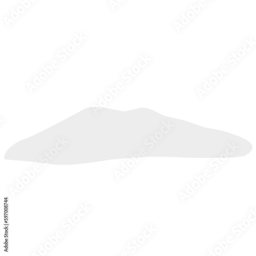 Vector Illustration of Pile of Winter Snow
