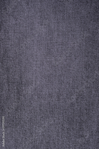 Gray denim background.