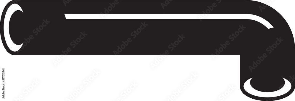 pipe and duct icon illustration pipe and duct icon illustration