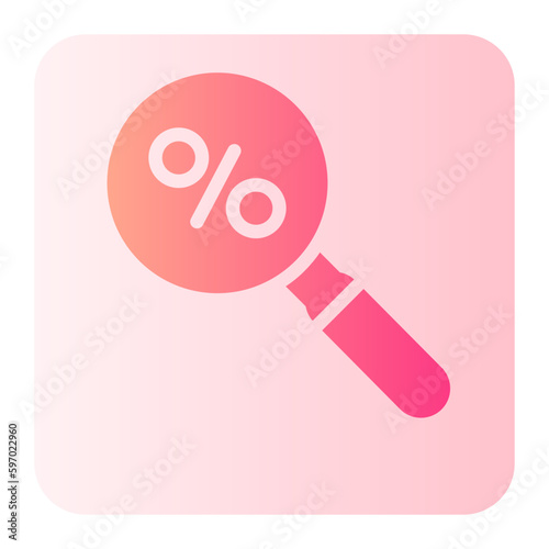 searching gradient icon