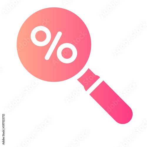 searching gradient icon
