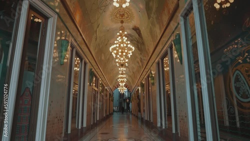 Amsterdam, Netherlands - De Beurspassage 19th Century Passageway photo