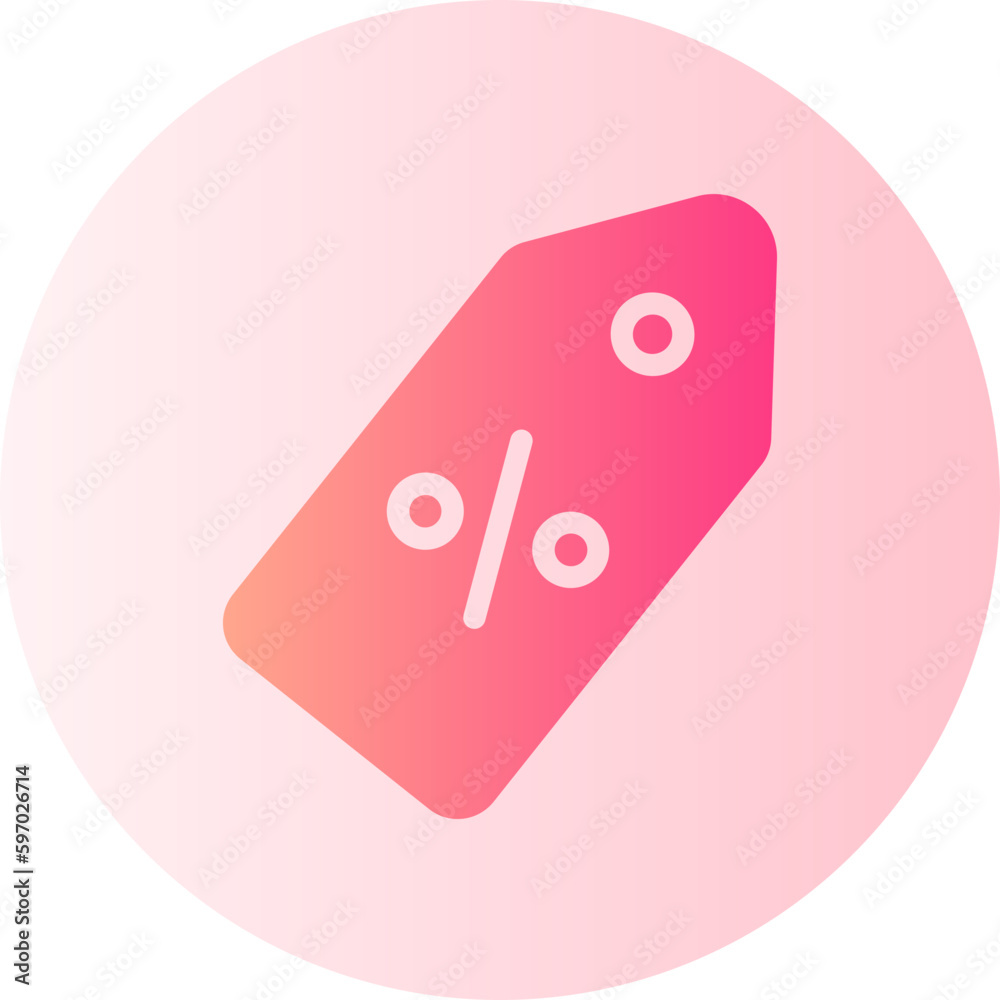 discount gradient icon discount gradient icon