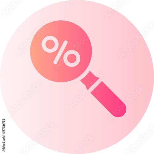 searching gradient icon