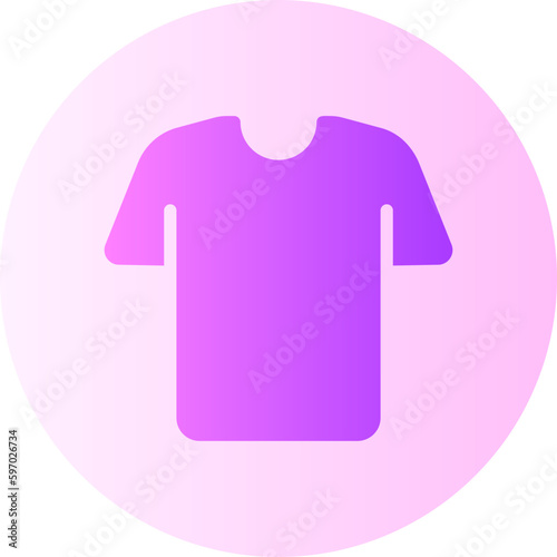 tshirt gradient icon