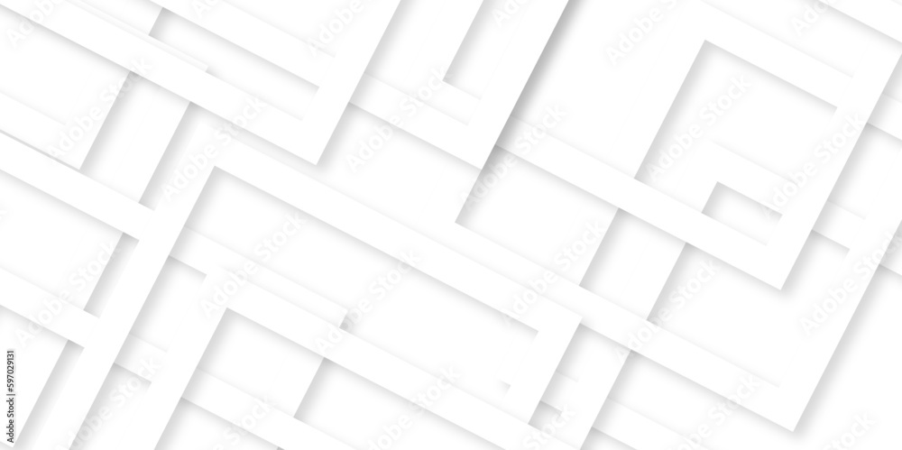 3d white triangle lines geomatics patter paper texture background. abstract technology project vactor illustration desinge.