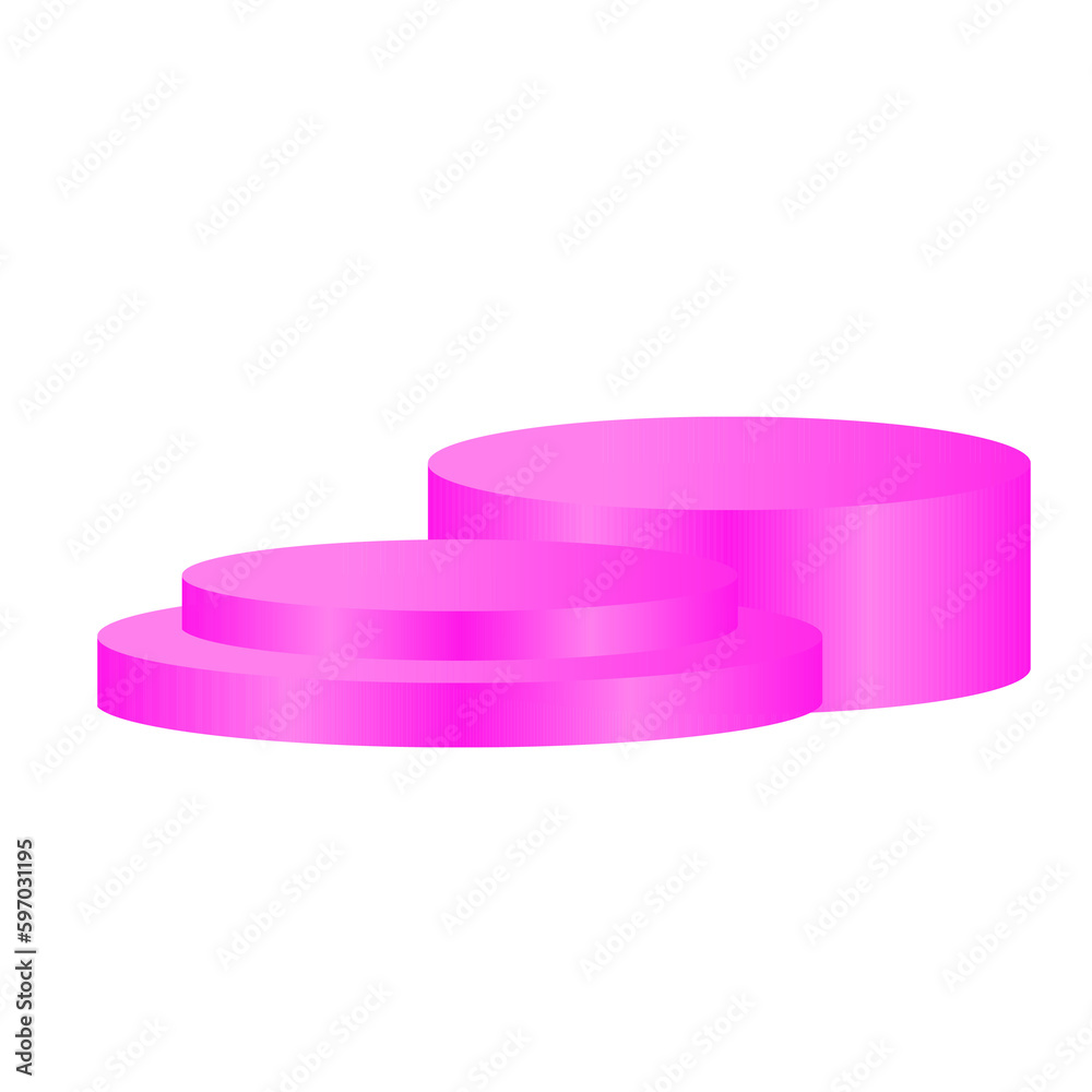 3D Vector Podium 3D Vector Podium