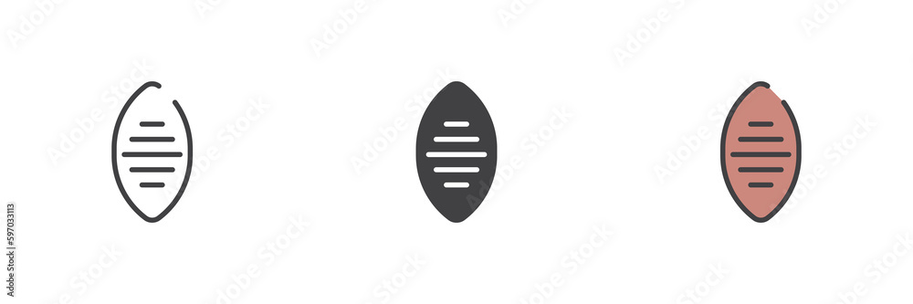 Baked apple pie different style icon set Baked apple pie different style icon set