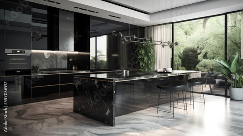 Contemporary kitchen design...