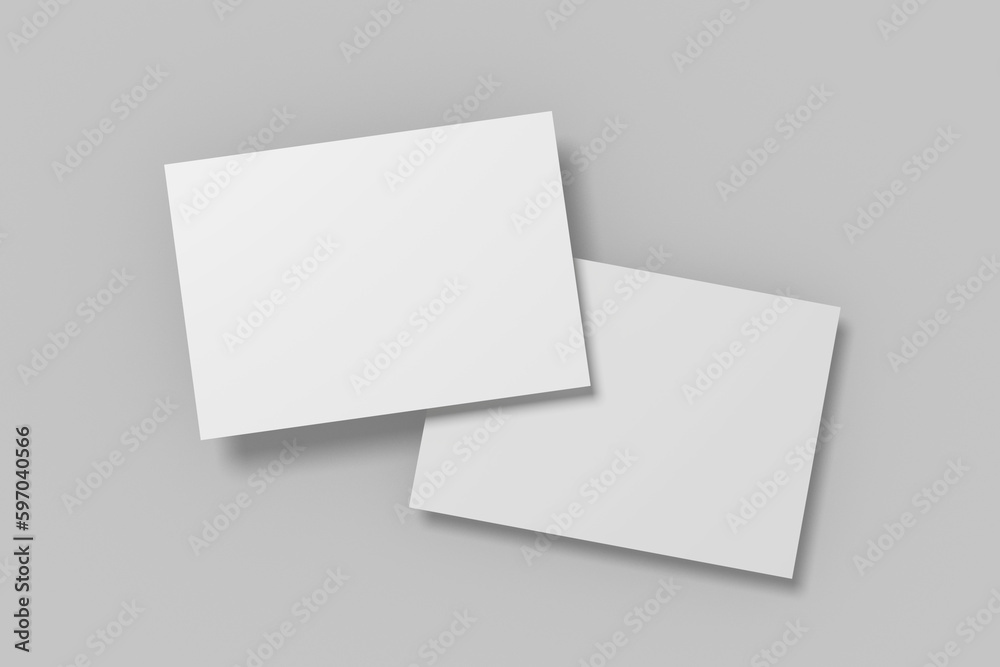 Postcard Blank Mockup Postcard Blank Mockup