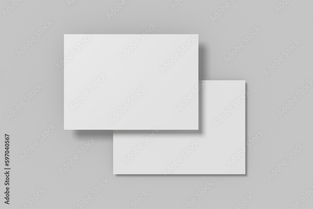 Postcard Blank Mockup