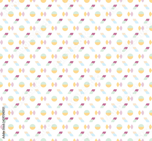 Seamless Colourful pattern with dots