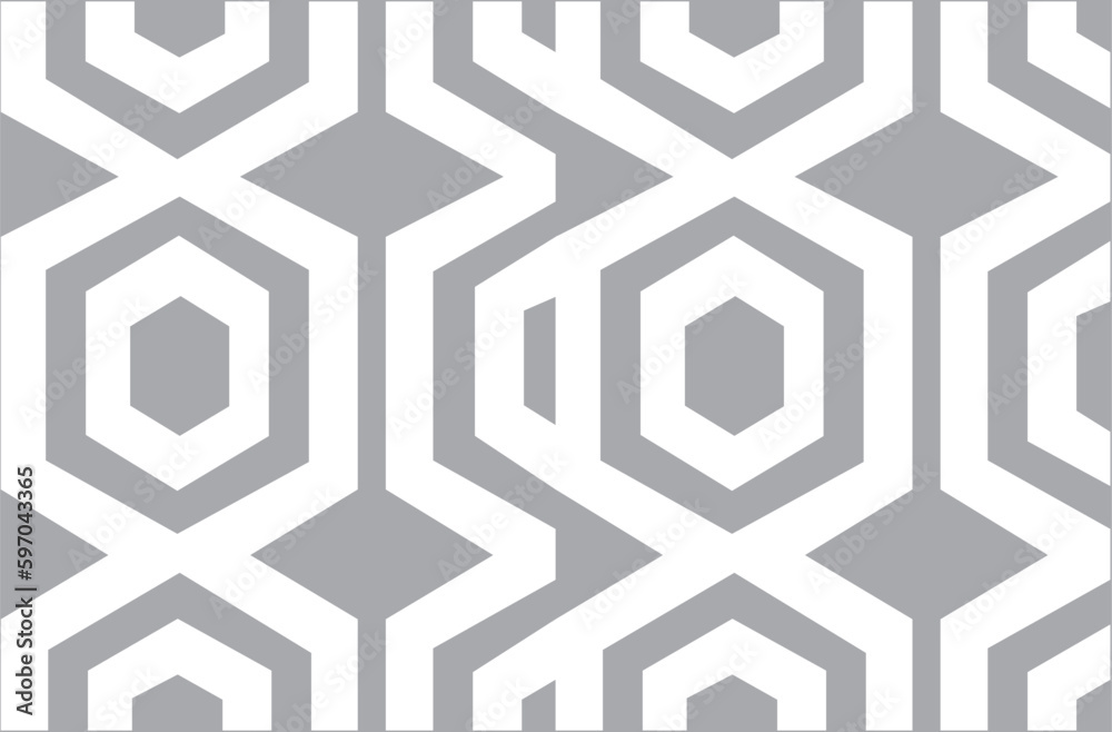 Abstract geometric pattern, white and gray, thin lines.Stylish texture in geometrical ornaments design.Seamless monochrome linear pattern.
