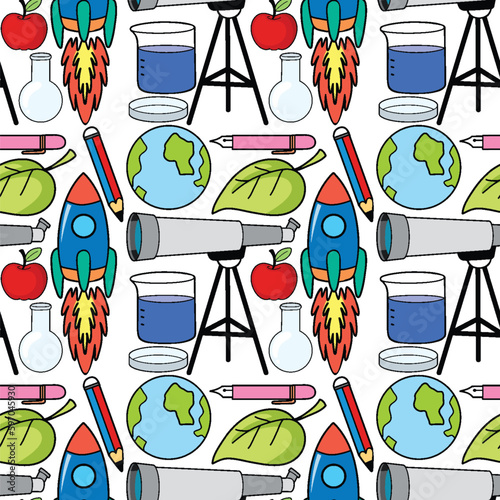 Astronomy Objects and Icons Vector Set