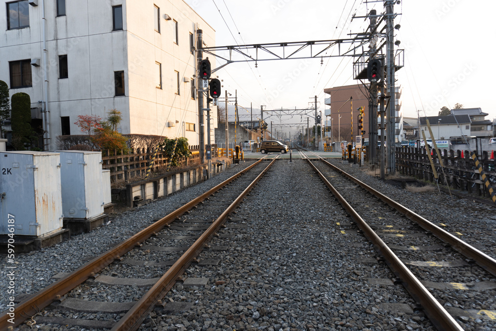Ohanabatake Station in Chichibu area, Saitama, Japan Ohanabatake Station in Chichibu area, Saitama, Japan