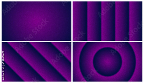 Set of Four Purple glitter texture sparkling shiny vector background for Christmas holiday seasonal wallpaper decoration, greeting and wedding invitation card, web and advertisement design element