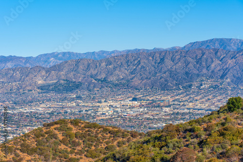 View of Los Angeles from the Summit of Burbank Peak