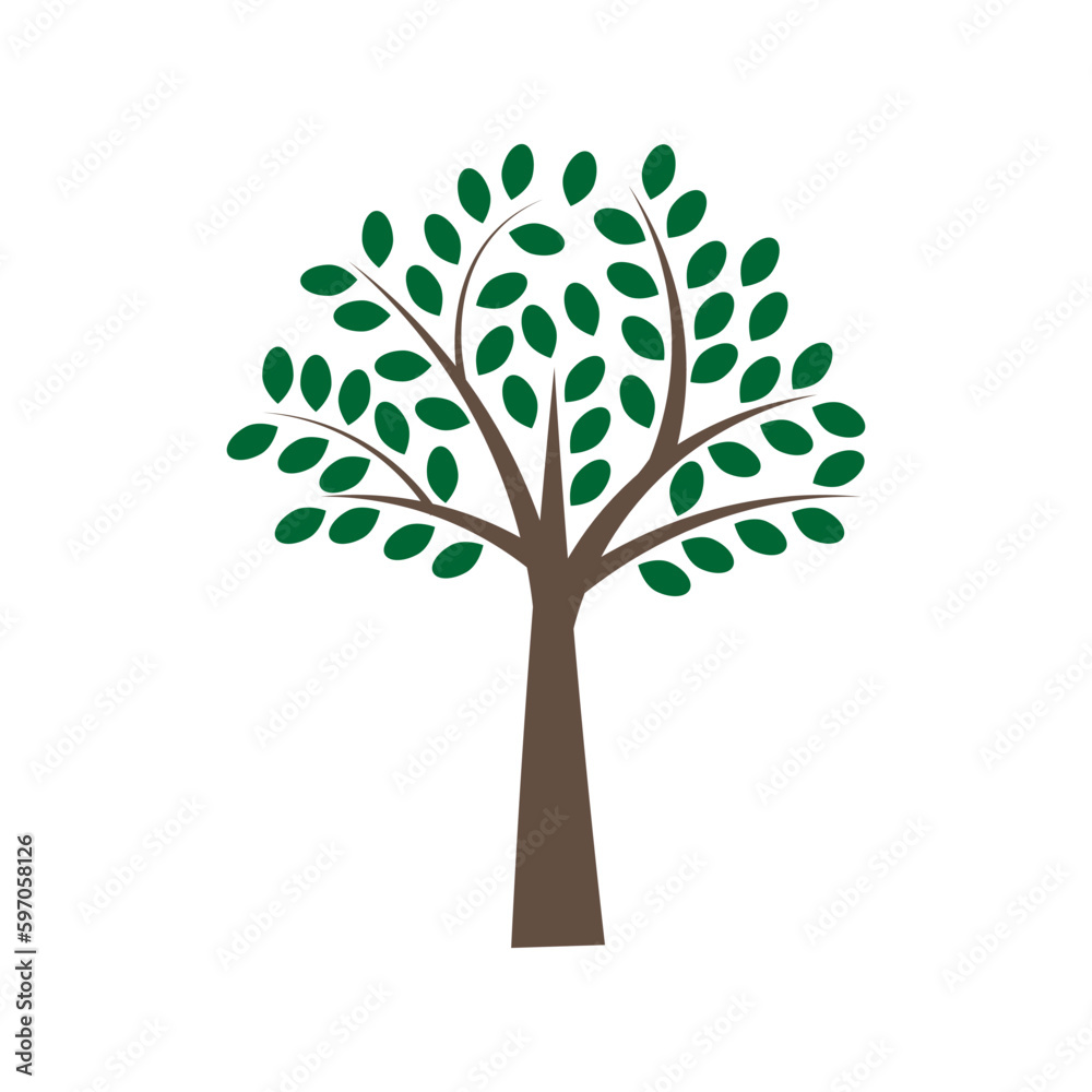 Fantasy tree. Organic concept. Tree for concept design. Vector illustration. Fantasy tree. Organic concept. Tree for concept design. Vector illustration.